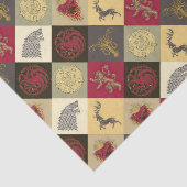 Spiel von Thrones Sigil Pattern Seidenpapier (Ausschnitt)