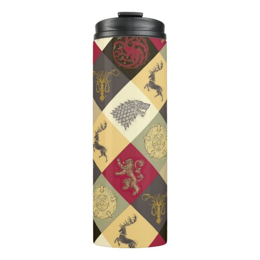 Spiel von Thrones Sigil Pattern Thermosbecher (Vorderseite)