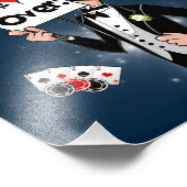 Spiel vorbei, Bachelor! Fotodruck (Ecke)