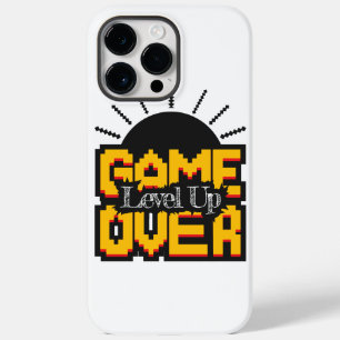 Spiel vorbei, belebte Retro-Spiele mit, Levelaufst Case-Mate iPhone 14 Pro Max Hülle
