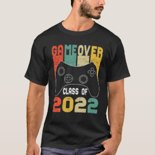 Spiel Vorbei Klasse 2022 Videospiele Vintage Absch T-Shirt