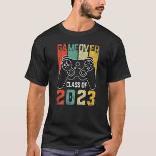 Spiel Vorbei Klasse Von 2023 Videospiele Vintage A T-Shirt