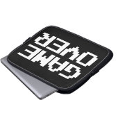 Spiel vorbei laptopschutzhülle (Vorne Knopf)