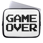 Spiel vorbei laptopschutzhülle (Vorderseite)