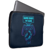 Spiel vorbei? Nochmal versuchen! - Futuristic Game Laptopschutzhülle (Vorne Rechts)