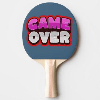 SPIEL VORbei Ping Pong Schläger Tischtennis Schläger