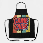 Spiel vorbei. schürze (Vorderseite)