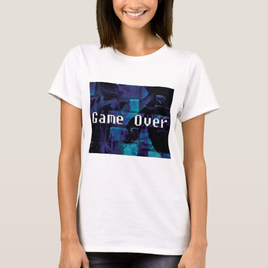 Spiel vorbei T-Shirt (Vorderseite)