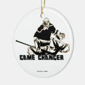SPIEL-WECHSLER KERAMIK ORNAMENT (Links)