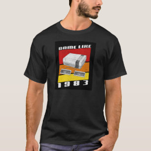 Spiel wie 1983, Retro-Gaming T-Shirt