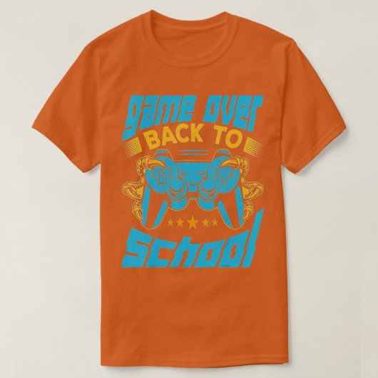Spiel zurück zu SchullehrernSchülerspielkontext T-Shirt (Design vorne)