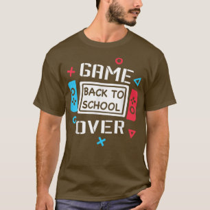 Spiel zurück zur Schule Videospielcontroller Kid T-Shirt