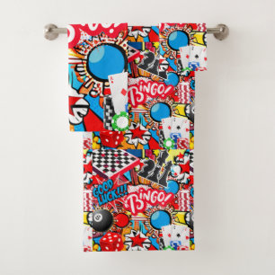 Spielabend Badhandtuch Set