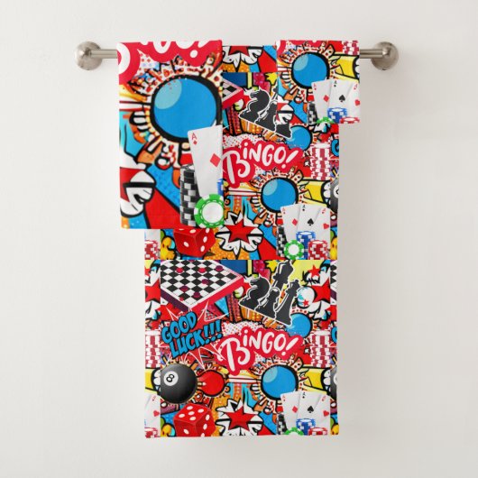 Spielabend Badhandtuch Set (Insitu)