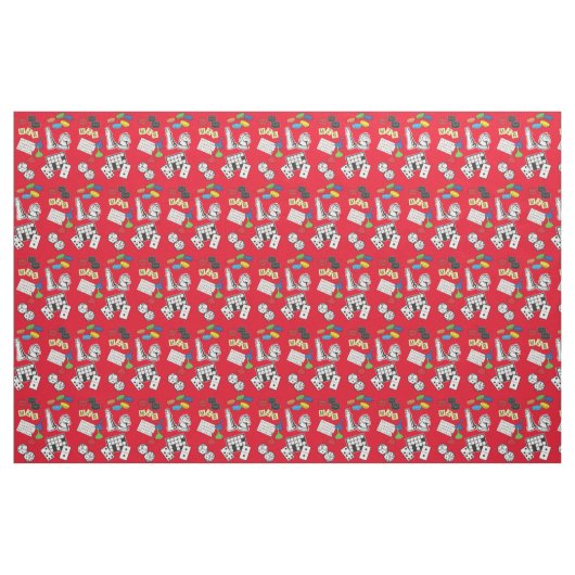 Spielabend, Brettspiele und Word-Puzzles Stoff (Fat Quarter (45,7 x 55,9 cm))