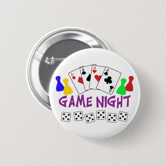 Spielabend Button (Vorne & Hinten)