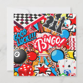 Spielabend Feiertagskarte (Vorderseite)