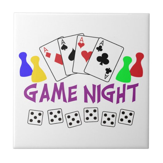 Spielabend Fliese (Vorderseite)