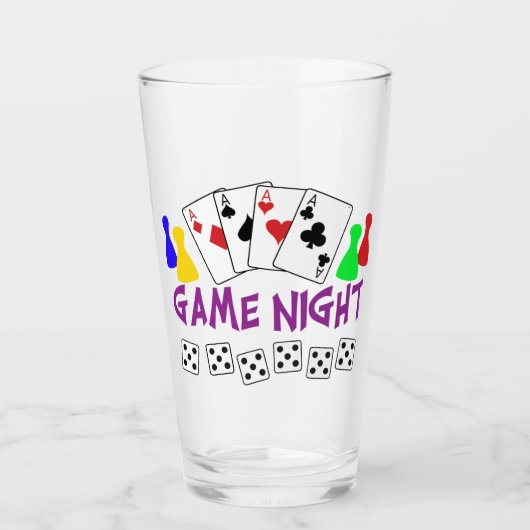 Spielabend Glas (Vorderseite)