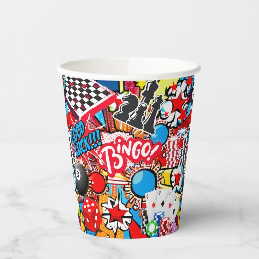 Spielabend Pappbecher (Links)