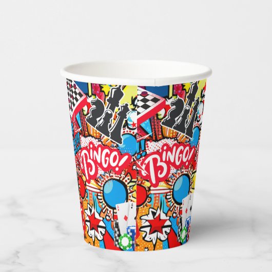 Spielabend Pappbecher (Rechts)