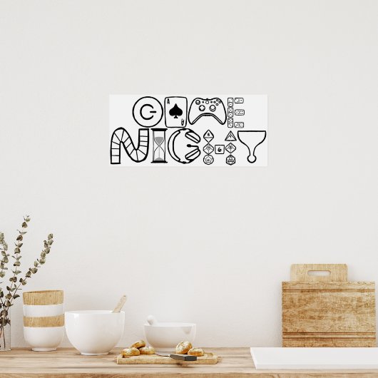 Spielabend Poster (Küche)