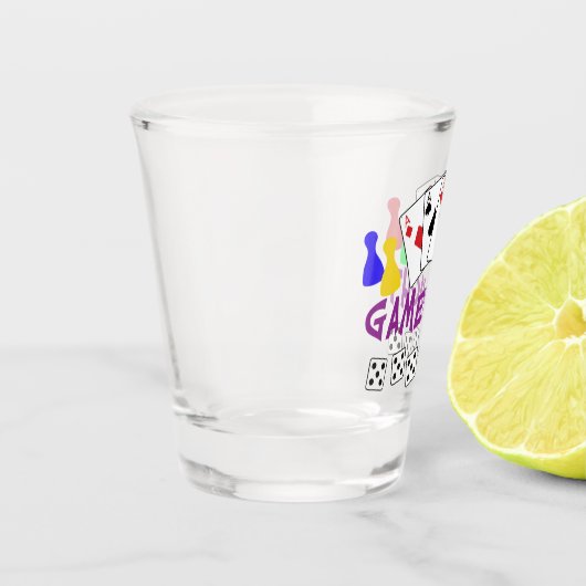 Spielabend Schnapsglas (Links)