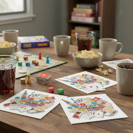 Spielabend serviette