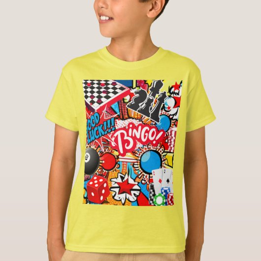 Spielabend T-Shirt (Vorderseite)