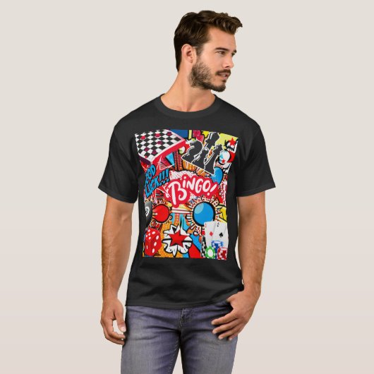 Spielabend T-Shirt (Vorne ganz)