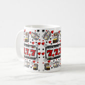Spielautomat Casino Tasse (Vorderseite Links)