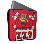 Spielautomat für Laptops, Schlösser Laptopschutzhülle (Vorne Rechts)