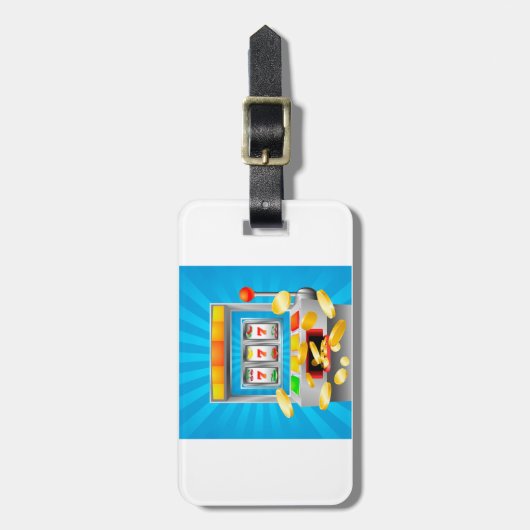 Spielautomat Gepäckanhänger (Vorderseite vertikal)