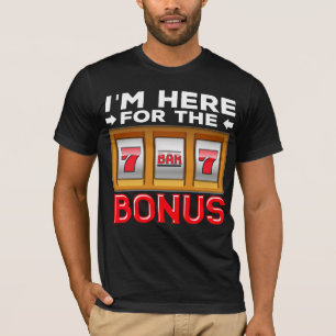 Spielautomat Glücksspiel Funny Casino Fan T-Shirt