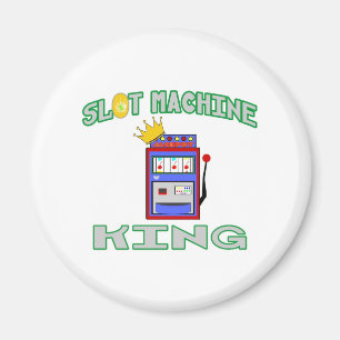 Spielautomat-König Magnet
