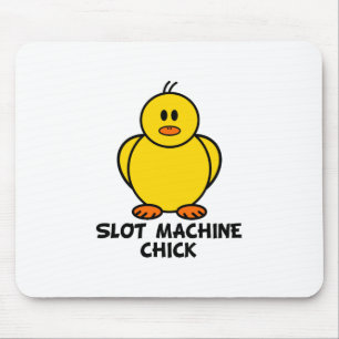 Spielautomat-Küken Mousepad