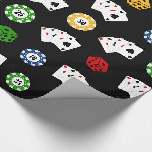 Spielautomat Party Packpapier (Ecke)