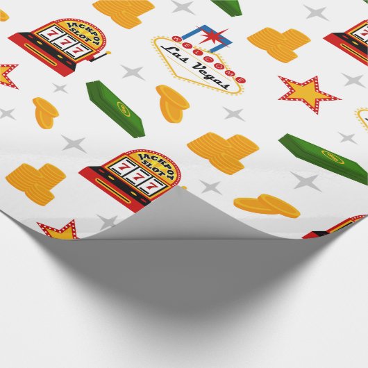 Spielautomat Party Packpapier (Ecke)