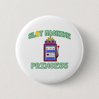 Spielautomat-Prinzessin (Tiara) Button