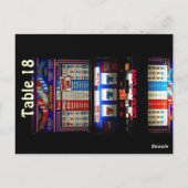 Spielautomat Tischnummer Casino Lucky in der Liebe (Rückseite)