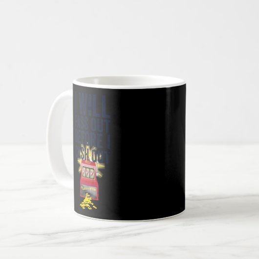 Spielautomat Vegas Casino Kaffeetasse (Vorderseite Links)