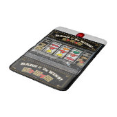 Spielautomatbadmatte Badematte (Schrägansicht)