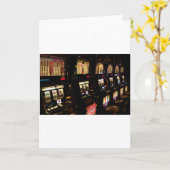 Spielautomaten Karte (Gelbe Blume)