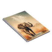 Spielbares Elephant Splash-Notebook Notizblock (Rechte Seite)