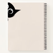Spielbares Kitty-Notizbuch Notizblock (Rückseite)