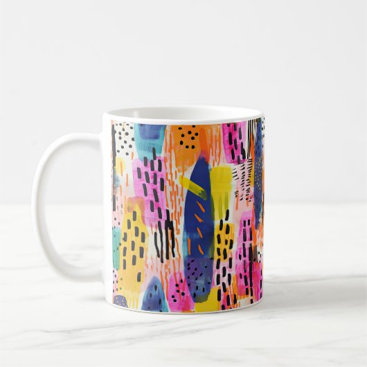 Spielbares Muster Kaffeetasse (Links)