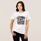 Spielbares Phantom Tri-Blend Shirt (Vorderseite voll)