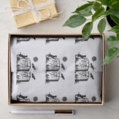 Spielbares Schwarzkatzenpapier Seidenpapier (Geschenk)