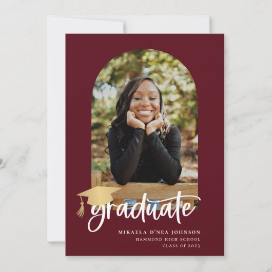 Spielbares Script-Abschluss-Foto Ankündigung (Vorderseite)