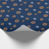 Spielbares Weihnachtswrapping Paper Geschenkpapier (Ecke)